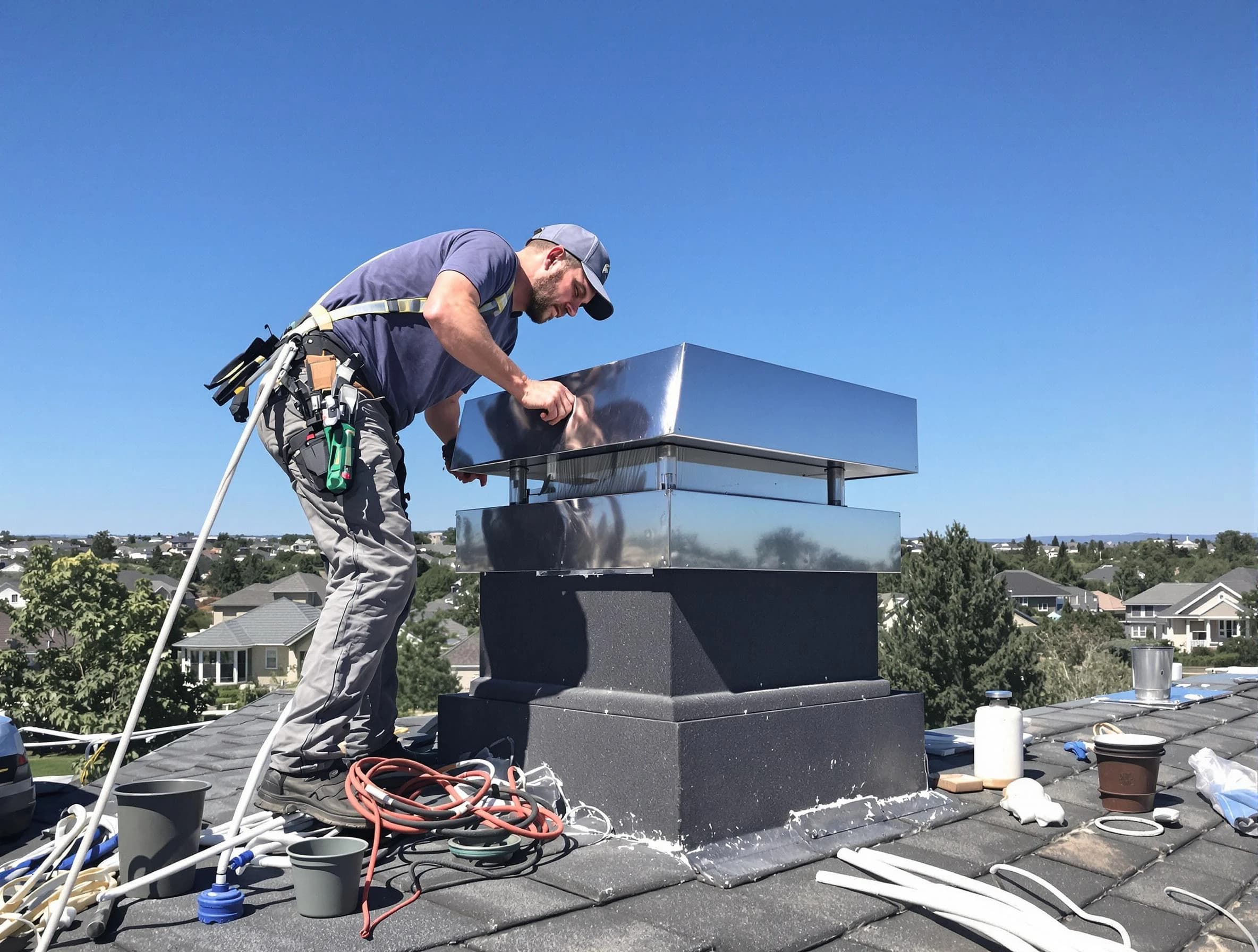 Chimney Cap Services service in Broomfield, CO